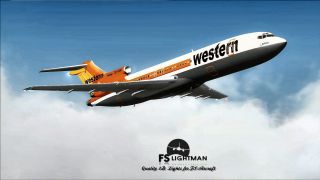 Screenshot 2 — Western Airline Boeing 727-200 Special