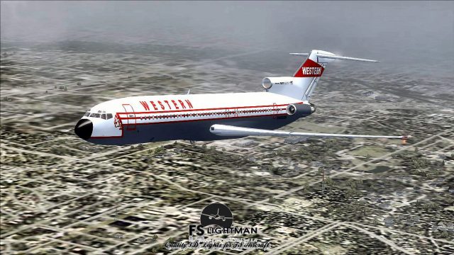 Screenshot 1 — Western Airline Boeing 727-200 OC