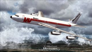 Screenshot 2 — Western Airlines Boeing 707-320C