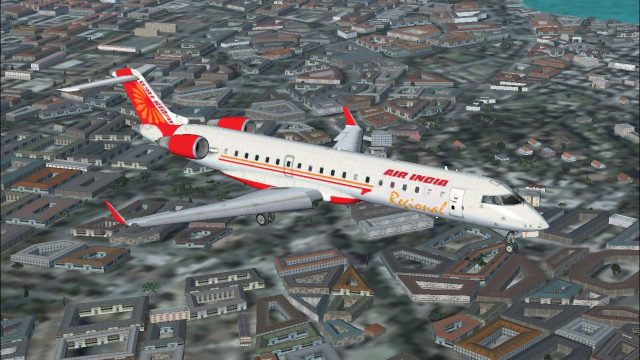 Screenshot 1 — Air India CRJ700 NCRJ70