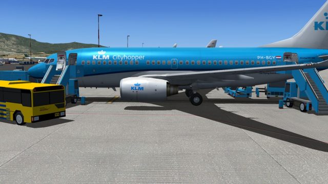 Screenshot 1 — KLM Cityhopper Boeing 737-700 PH-BGY