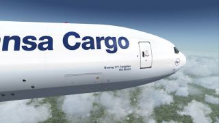 Screenshot 2 — Lufthansa Cargo "Ola Brazil" Boeing 777