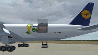 Screenshot 4 — Lufthansa Cargo Special Edition WM2014 Boeing 777