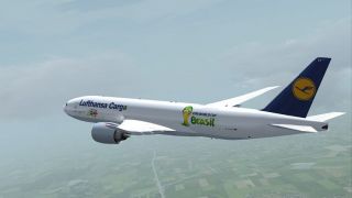 Screenshot 5 — Lufthansa Cargo Special Edition WM2014 Boeing 777