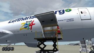 Screenshot 3 — Lufthansa Cargo Special Edition WM2014 Boeing 777