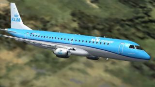 Screenshot 5 — KLM Cityhopper Embraer 190 Two Livery Pack