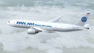 Screenshot 1 — Pan Am Cargo Boeing 777-FNT N596PA