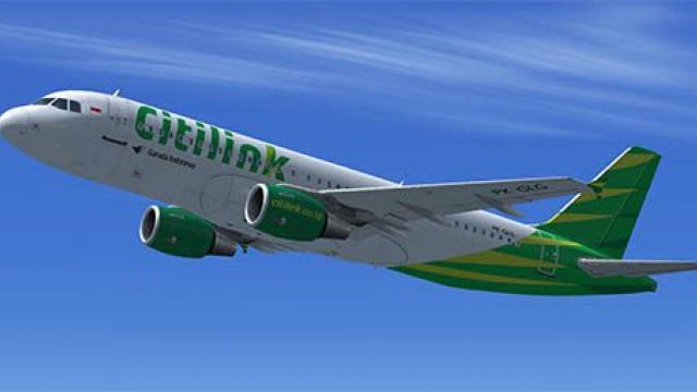 Screenshot 1 — Citilink Airbus A320 PK-GLG