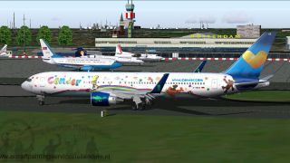 Screenshot 3 — Condor "Heart of Children" Boeing 767-300, Heart Tail