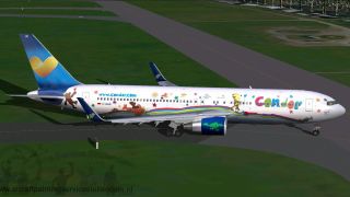 Screenshot 1 — Condor "Heart of Children" Boeing 767-300, Heart Tail