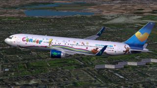 Screenshot 2 — Condor "Heart of Children" Boeing 767-300, Heart Tail