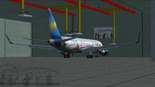 Screenshot 6 — Condor &quot;Heart of Children&quot; Boeing 767-300, Heart Tail