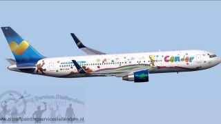 Screenshot 8 — Condor &quot;Heart of Children&quot; Boeing 767-300, Heart Tail