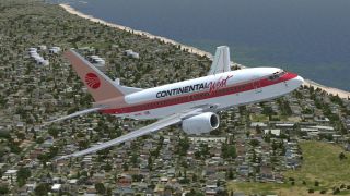 Screenshot 1 — Continental West Boeing 737-600 NI4307