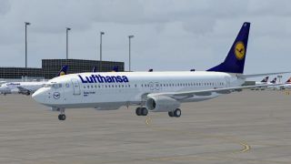 Screenshot 1 — Lufthansa Boeing 737-800 D-ABJF