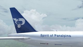 Screenshot 3 — Panalpina Boeing 777-F N750GT