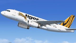 Screenshot 1 — Tiger Airways Airbus A319 IAE 9V-TRB