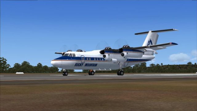 Screenshot 1 — Rocky Mountain DHC-7 N47RM