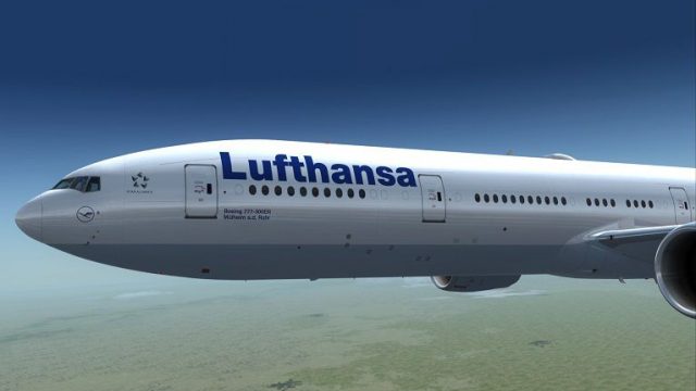 Screenshot 1 — Lufthansa Boeing 777-300ER D-ABVA