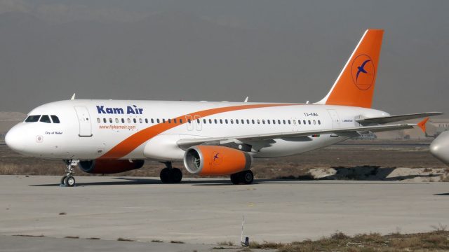 Screenshot 1 — Kamair Airbus A320 YA-KMA