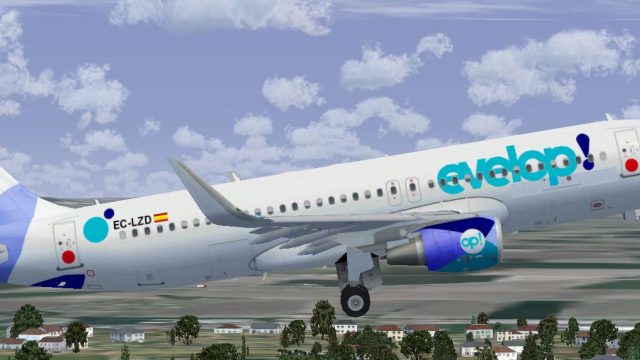 Screenshot 1 — SL Evelop Airbus A320 CFM EC-LZD