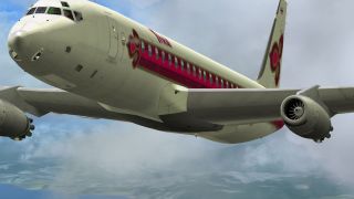 Screenshot 3 — Thai International Douglas DC-8