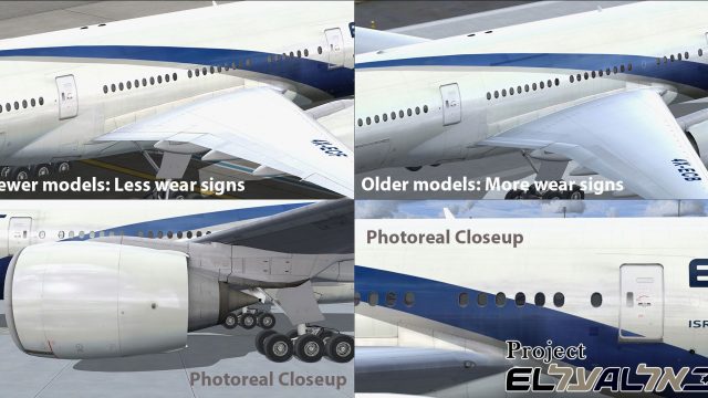 Screenshot 1 — Project El Al Boeing 777-258ER UTHD 