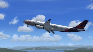 Screenshot 1 — Brussels Airlines Airbus A330-300 "Tomorrowland"
