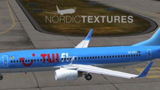 Screenshot 1 — TUIfly Nordic Boeing 737-800 NGX