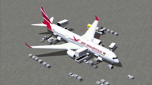 Screenshot 1 — Air Mauritius Airbus A350-900 V4