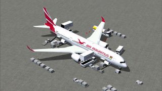 Screenshot 1 — Air Mauritius Airbus A350-900 V4