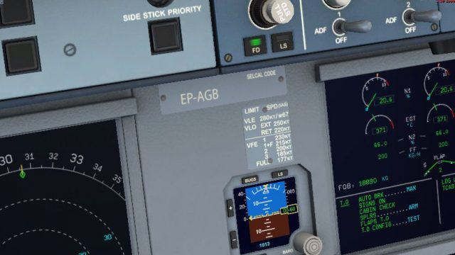 Screenshot 1 — Meraj Air Airbus A321
