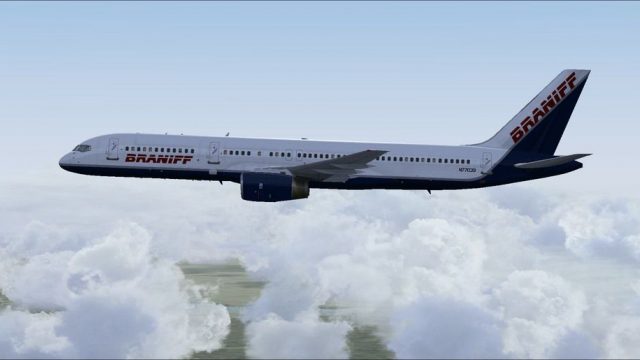 Screenshot 1 — Braniff II Boeing 757-200