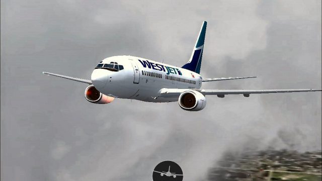 Screenshot 1 — Westjet Boeing 737-700