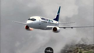 Screenshot 1 — Westjet Boeing 737-700