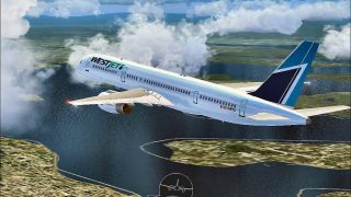 Screenshot 1 — WestJet Boeing 757-200 POSKY