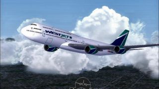 Screenshot 2 — WestJet Boeing 747-800