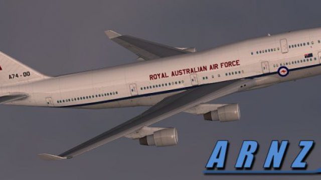 Screenshot 1 — RAAF Boeing 747-400