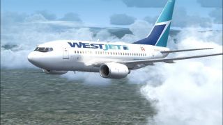 Screenshot 1 — WestJet Boeing 737-600