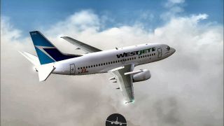 Screenshot 1 — WestJet Boeing 737-500