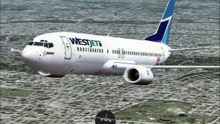 Screenshot 2 — WestJet Boeing 737-400