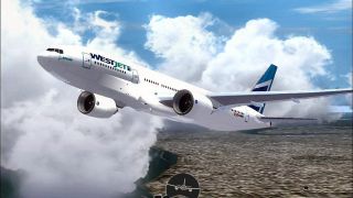 Screenshot 1 — WestJet Boeing 777-200LR