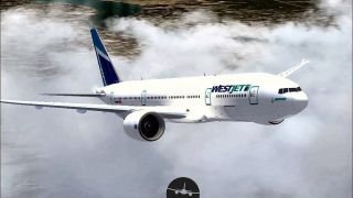 Screenshot 2 — WestJet Boeing 777-200LR