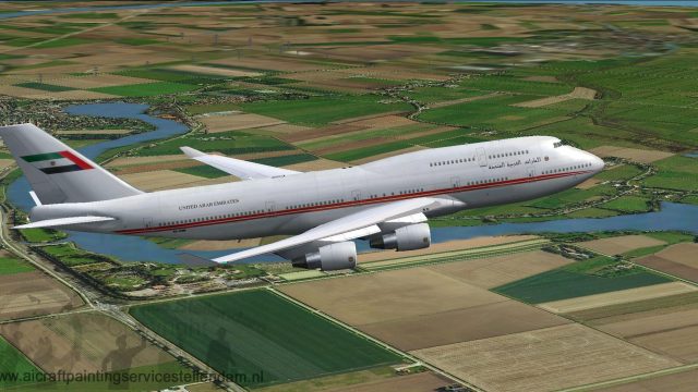 Screenshot 1 — United Arab Emirates Boeing 747-400
