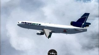 Screenshot 3 — WestJet McDonnell Douglas MD-11