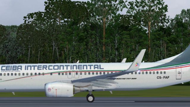 Screenshot 1 — Ceiba International Boeing 737-800W