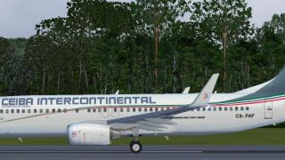 Screenshot 1 — Ceiba International Boeing 737-800W