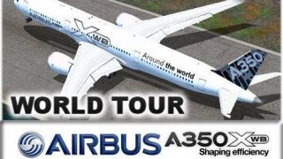 Screenshot 1 — Airbus A350 XWB Pack Carbon World Tour