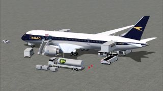 Screenshot 1 — BOAC Retro Jet Series Boeing 787-8 V5