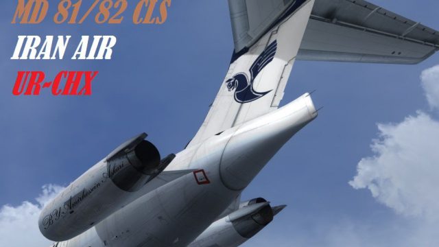 Screenshot 1 — Iran Air McDonnell Douglas MD-82 UR-CHX